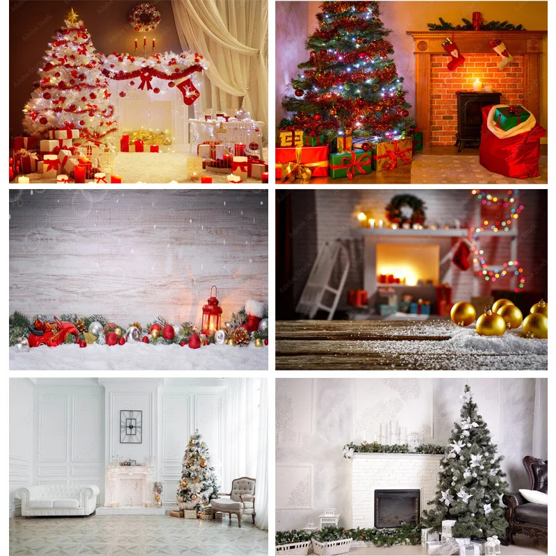 

Christmas Theme Photography Background Snowman Christmas tree Children Portrait Backdrops For Photo Studio Props 211114 BLBL-08