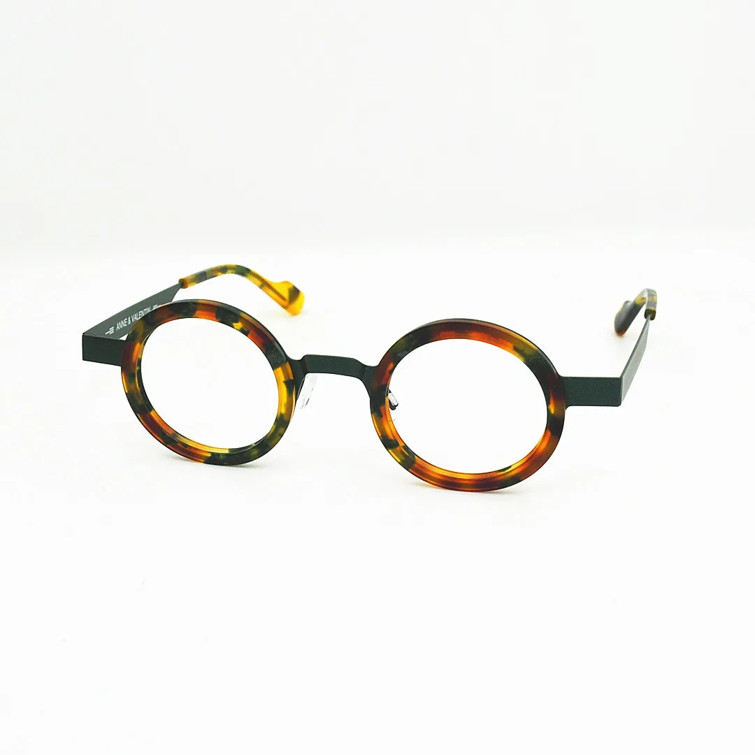 

Belight Optical ANNE ET VALENTI*N Eyewear Handmade Craft Women Men Acetate Prescription Vintage Eyeglasses Spectacle Frame ROUND