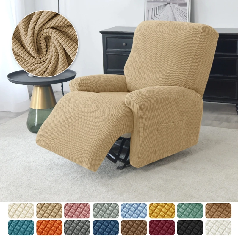 

Split Recliner Sofa Cover Living Room Polar Fleece Armchair Covers Stretch Lazy Boy Couch Sofa Slipcovers 1 Seater Protector