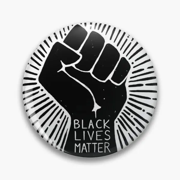 

Black Lives Matter Customizable Soft Button Pin Clothes Cartoon Fashion Decor Metal Badge Creative Collar Cute Lover Jewelry