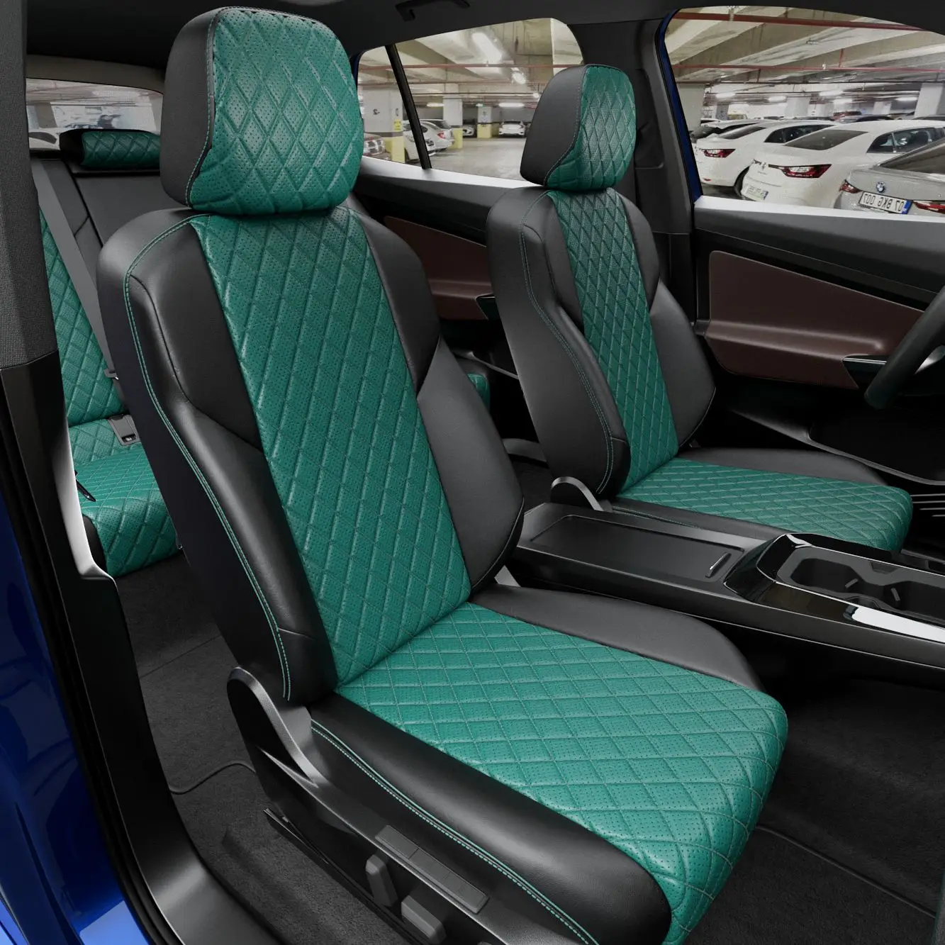 Чехлы на Mitsubishi Outlander 2002-2008 ClickAuto