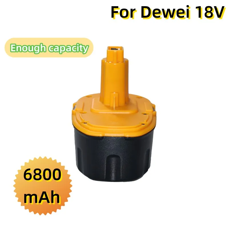 

18V Ni-Mh 6800mAh Electric Tool Replacement Battery Used For Dewei Tool DC9096 DE9039 DE9095 Etc