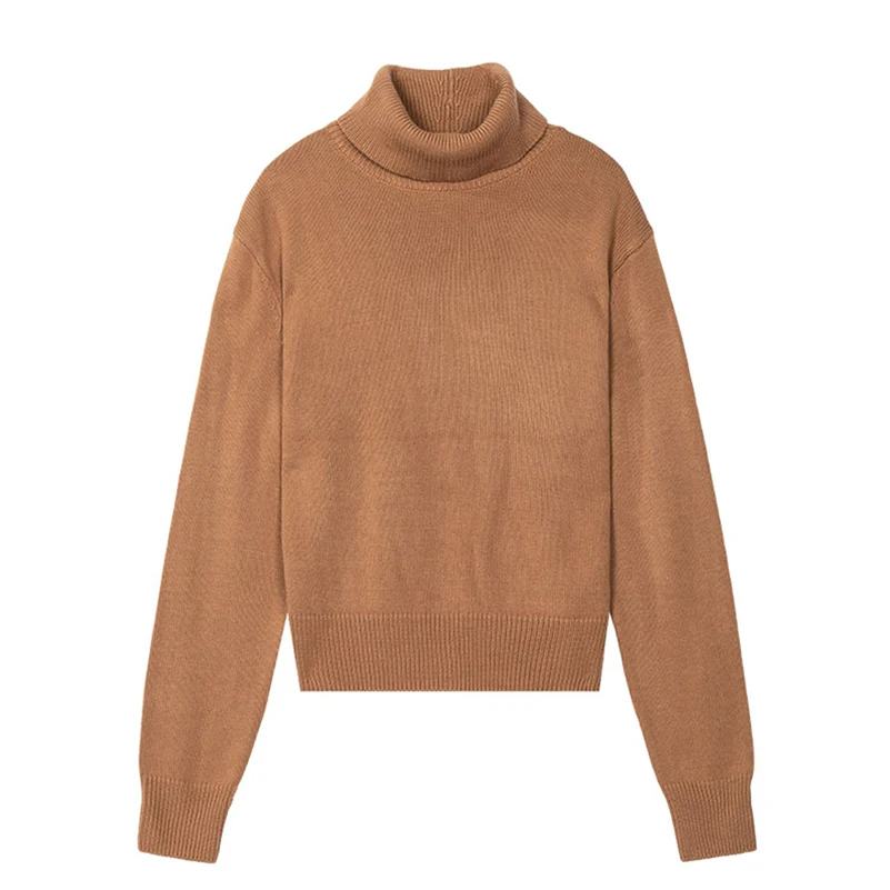 Good Series Cut the Tag off Autumn and Winter Casual Turtleneck Slim fit Knitted Bottoming Shirt Sweater Jv720b/N--