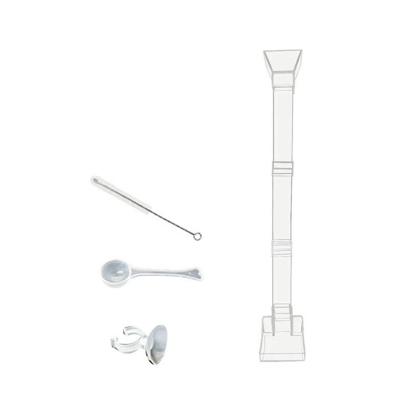 

FishTank Feeding Tube Transparent Acrylic Crystal Shrimp Pot for Fish&Shrimp