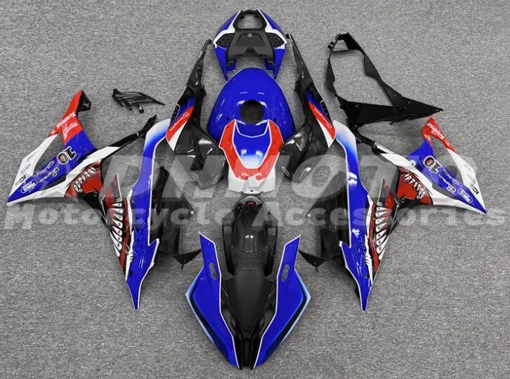 

New ABS Motorcycle Fairings Kit Fit for BMW HP4 S1000RR 2019 2020 2021 2022 19 20 21 22 Bodywork Set Custom Shark Blue
