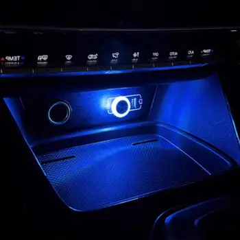 Car LED Lights Interior Wireless Mini USB LED Colorful Car Interior Ambient Atmosphere Lights Wireless LED Lights For Car 4