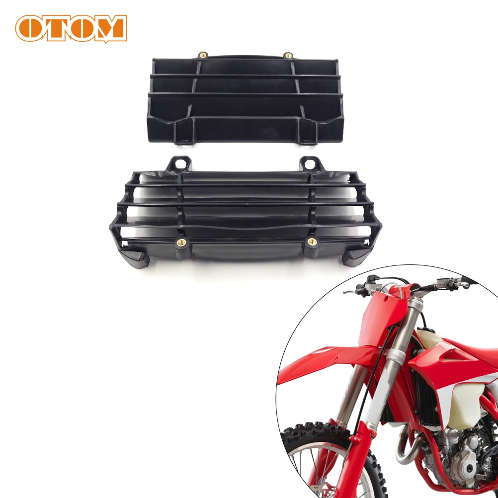 

OTOM 2022 New Motorcycle Grille Radiator Protector Motocross Engine Oil Cooling Radiator Louver For KTM HUSQVARNA GASGAS 125-500