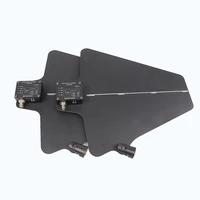 leicozic ua874 two active directional antenna sp system kit uhf antena integrated amp for microphone wireless uhf470 950
