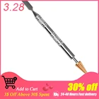 Двойная головка, латунная головка, кожаная кромка, масляная краска, ручка, быстрое Приклеивание, ролик для краски кожи, инструмент для работы с кожей, краска для склеивания краев