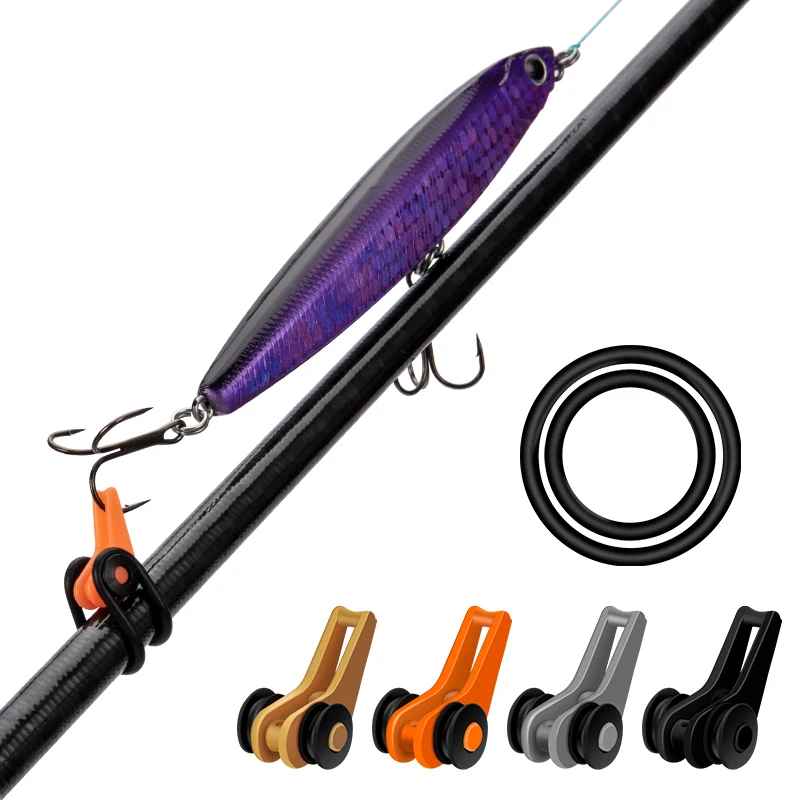 

Luya Bait Hook Clamp Wire Clamp Luya Rod Bait Hook Portable Luya Bait Hook Fishing Tools