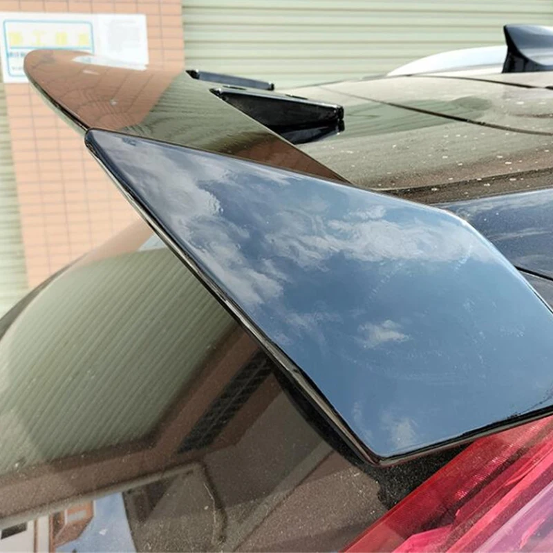 

Для универсальной крыши спойлер, аксессуары Cadillac XT4 XT5 XT6 ABS Материал Автомобильный багажник заднее окно черное крыло хвост комплект для ремонта кузова