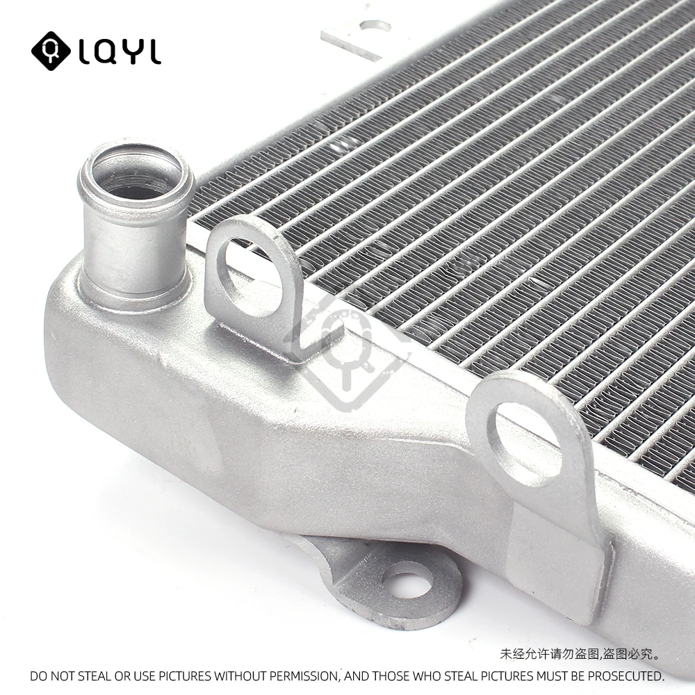 LQYL алюминиевый радиатор кулер охлаждающий резервуар для воды Kawasaki Ninja 650 ER-6N ER6N ER