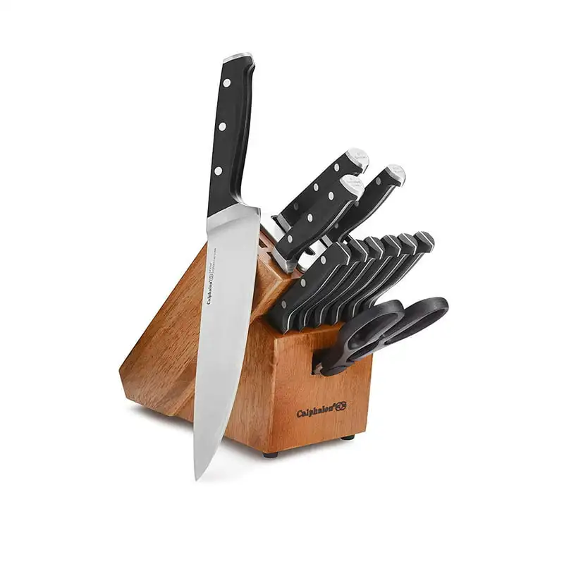 

Classic Sharpening Cutlery Knife Block Set with SharpIN Technology, 12 Piece