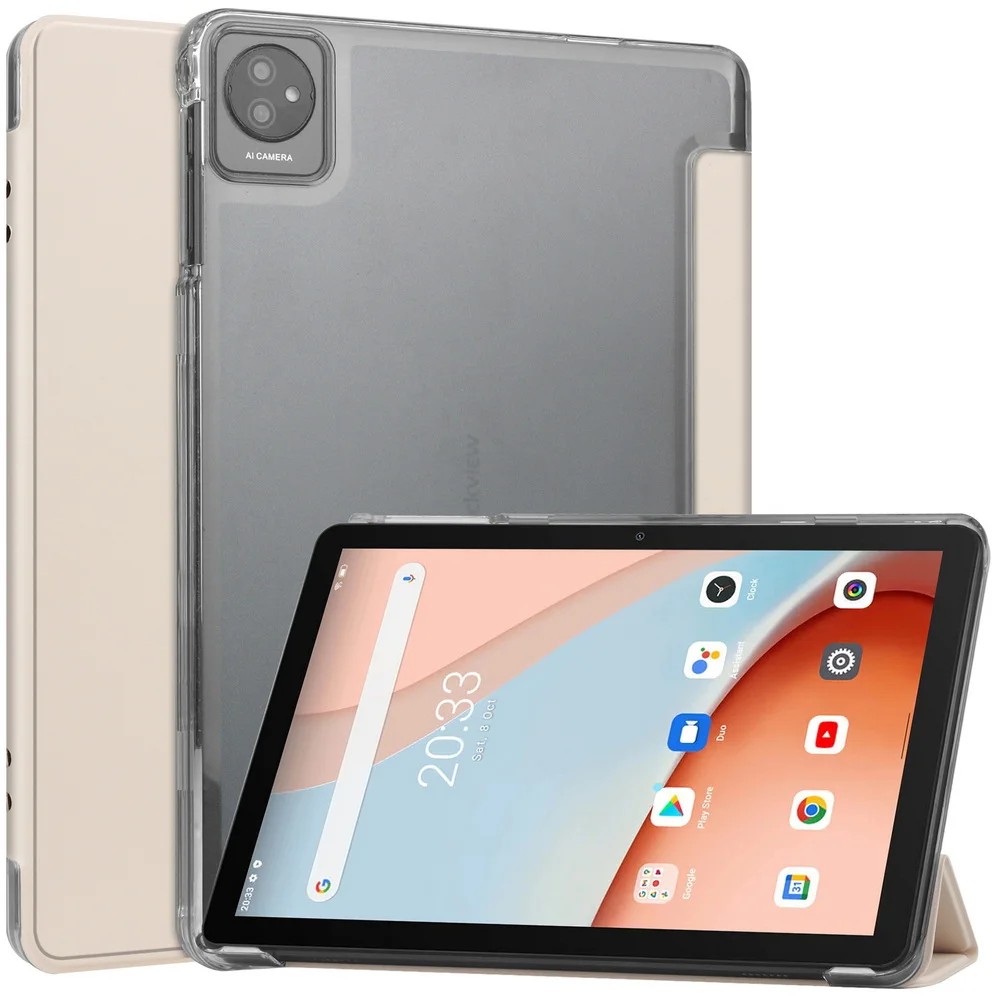 

New Tablet Case for Blackview Tab 12 12pro Leather Cover Auto-sleep/Wake Up Function Standing Angle Drop-proof Protective Shell