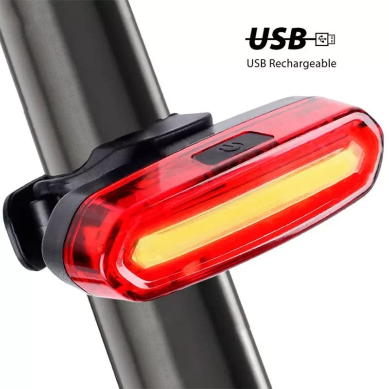 

Rechargeable Bicycle Tail Light Bicycle Waterproof Riding Tail Light LED Mountain Bike Riding Light Bicycle Accessories