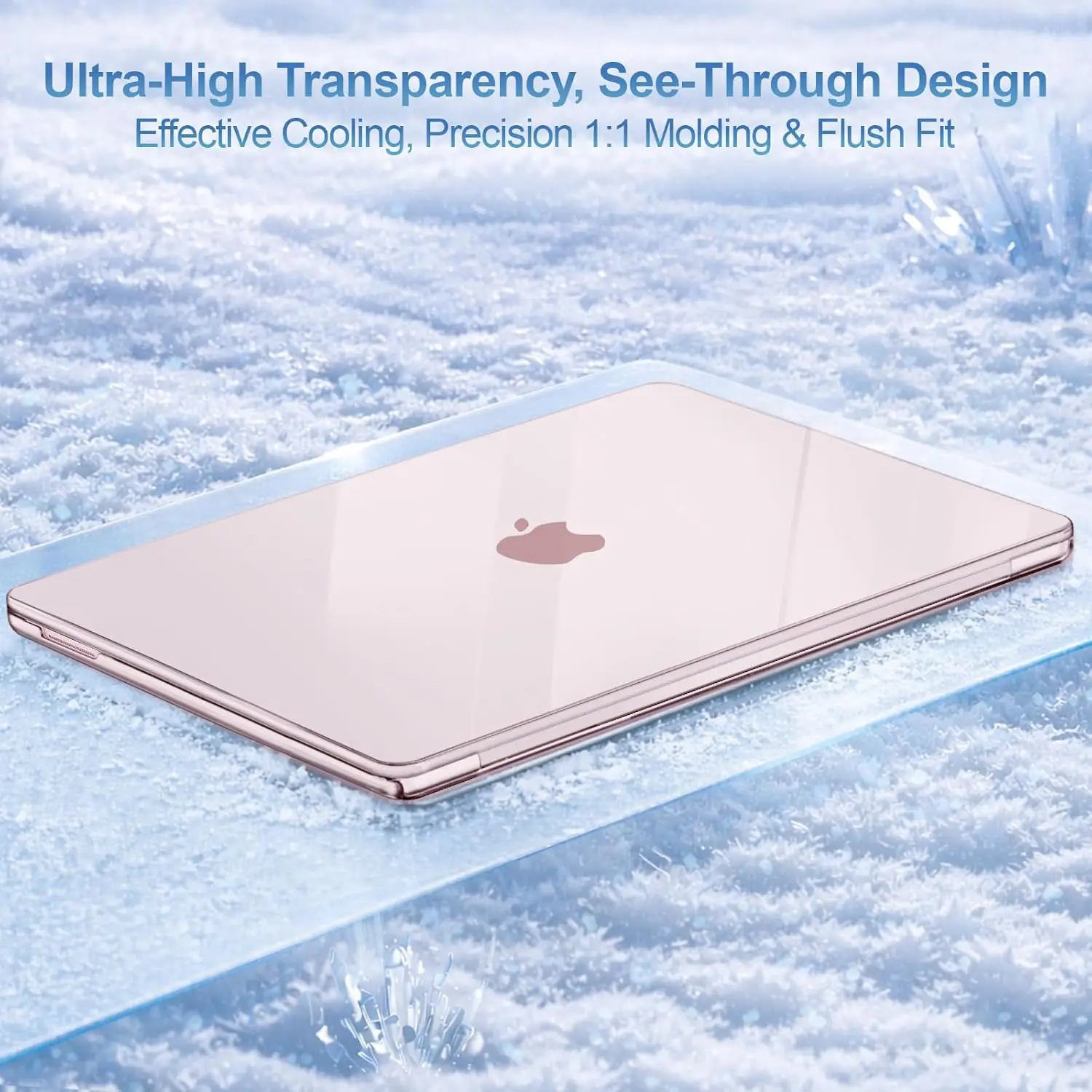 Фото Чехол для ноутбука MacBook Neo 13 дюймов (модели A3404, Air 13, 13.6, M5, A3449, M4, A3240, M3, A3113, M2, A2681, Pro 13, 14, 15, 16, M1) 2026 года, защитный чехол-накладка №5