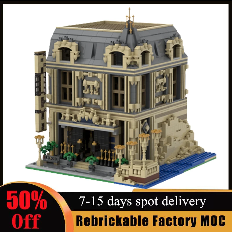 

3802pcs The Lounge 10253 Big Ben Alternate Building Blocks Customized MOC Street view Bricks Assembly Birthday kids Toys Gifts