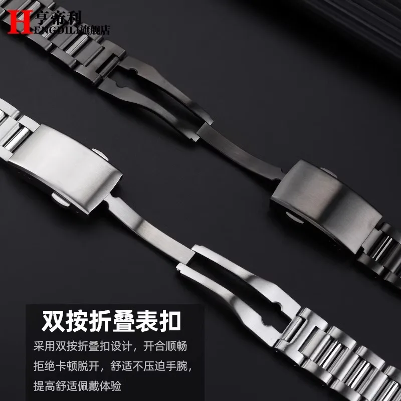 Высококачественный твердый браслет из нержавеющей стали для часов Blancpain 50 поиск