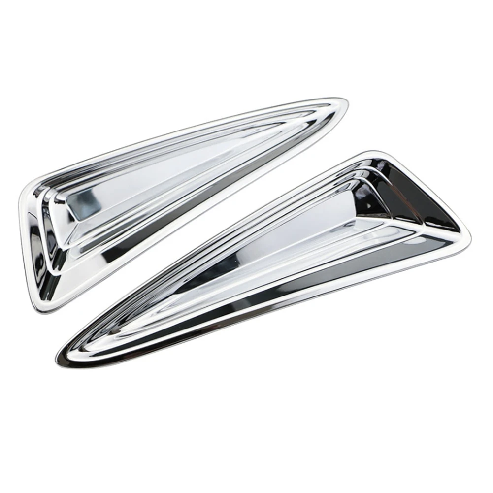 

2Pcs Car Front Fog Lamp Light Cover Decoration Trim Sequin for Toyota C-HR CHR 2016-2020 LHD Accessories, Silver