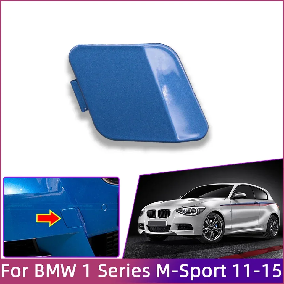 

Bumper Towing Hook Cover Cap For BMW 1 Series F20 M-Sport 2011 2012 2013 2014 2015 Hauling Trailer Shell Bumper Decoration Lid