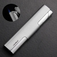 lighters smoking electric heating wire windproof lighter slim metal creative lighter mens and womens gifts