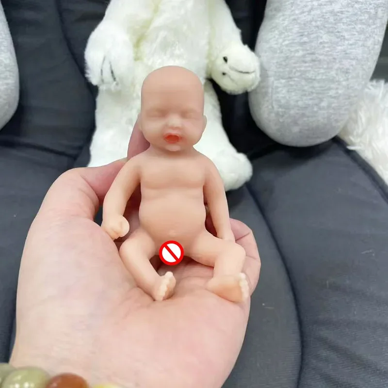 5-дюймовые силиконовые куклы Reborn Baby для всего тела Boy Lucas кукла очень мягкая на