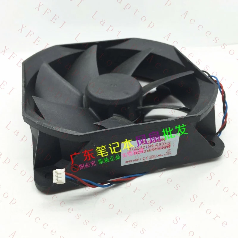 Фото Вентилятор охлаждения SUNON EFA5321B2-Q000-F99, 12В, 3.6Вт, для проектора Optoma OWX624UT, новый, 1 шт. №1