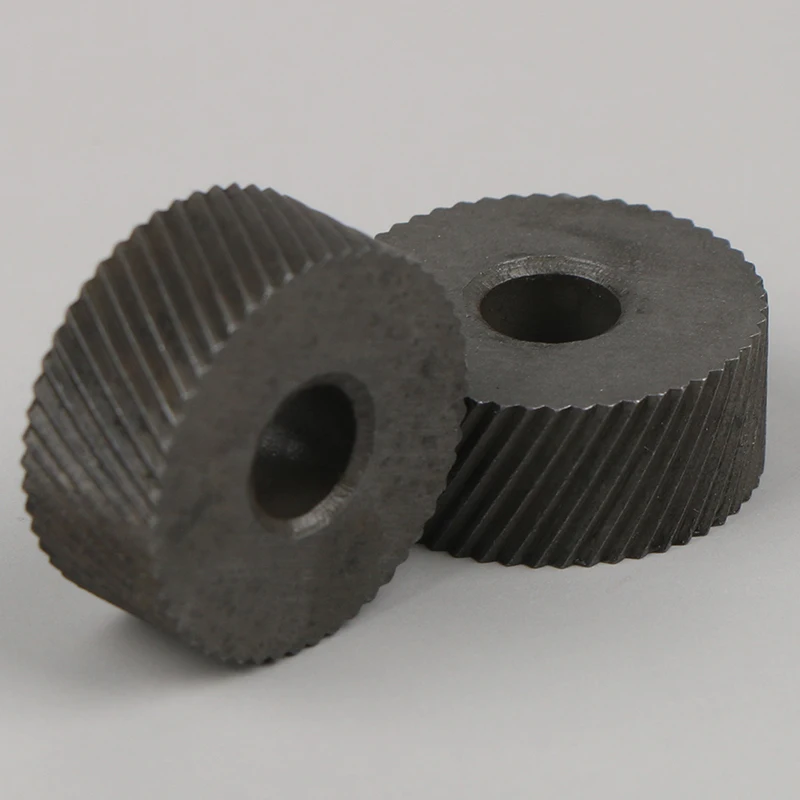 

2pcs Anti Slip Diagonal Coarse 1.0 Reticulate Knurling Wheel For Metal Lathe
