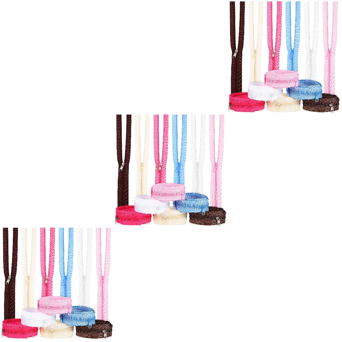 

36 Nylon Zippers Clothing Sewing Zippers DIY Tailor Sewing Crafts Supplies