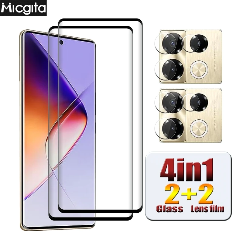 2 + для Infinix Note 40 pro 40pro plus экран изогнутое стекло противоударное против царапин