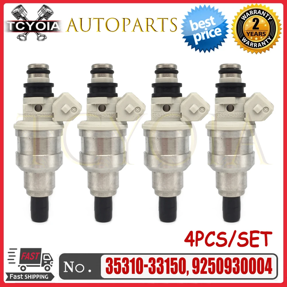 

PEIVSO 4 шт./лот новые топливные форсунки 9250930004 35310-33150 3531033150 для Hyundai Sonata 2.0L 35310 33150