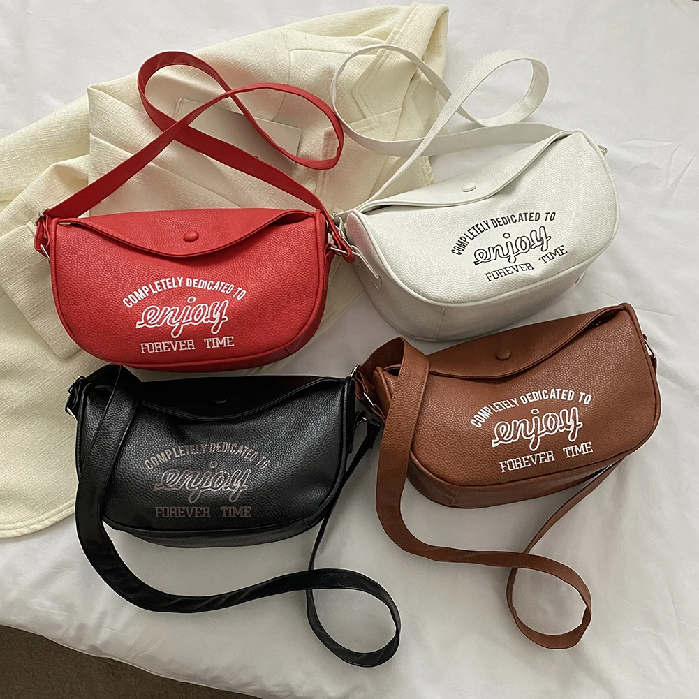 

Сумка кросс-боди из ПУ кожи, с надписью