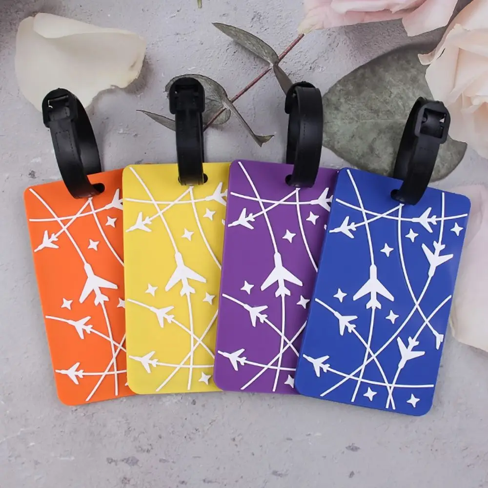 Силиконовая багажная бирка портативный персонализированный держатель для