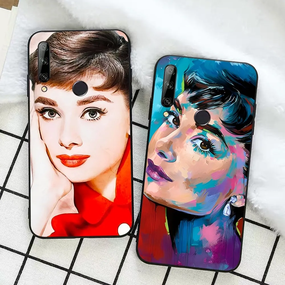 

Audrey Hepburn Phone Case For Huawei Honor 10 lite 9 20 7A pro 9X pro 30 pro 50 pro 60 pro 70 pro plus