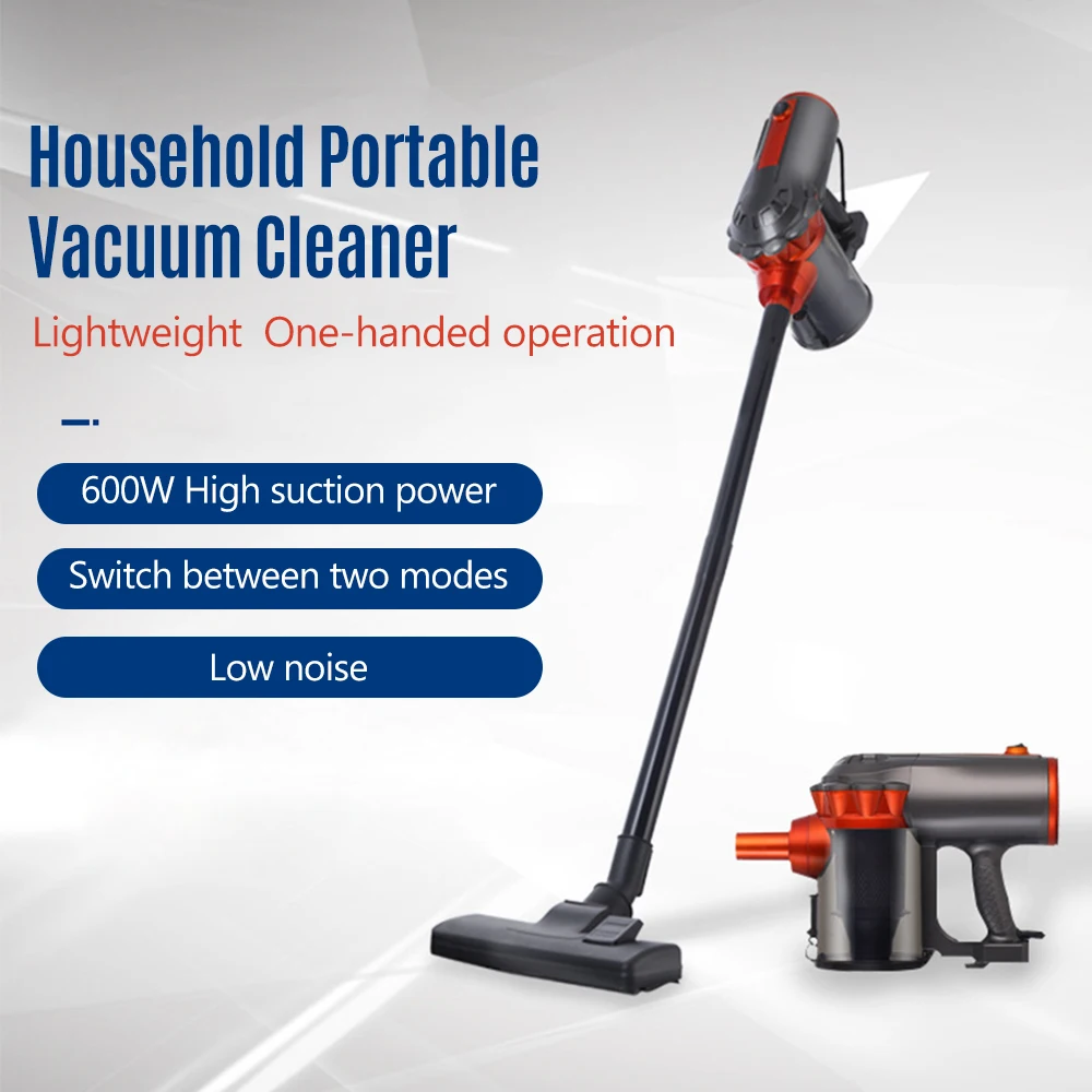 

Vacuum Cleaner High Pressure Cleaner Handheld 18KPA Household Cleaning Home Appliance GHA585 600W Portable Wet and Dry Dual Use