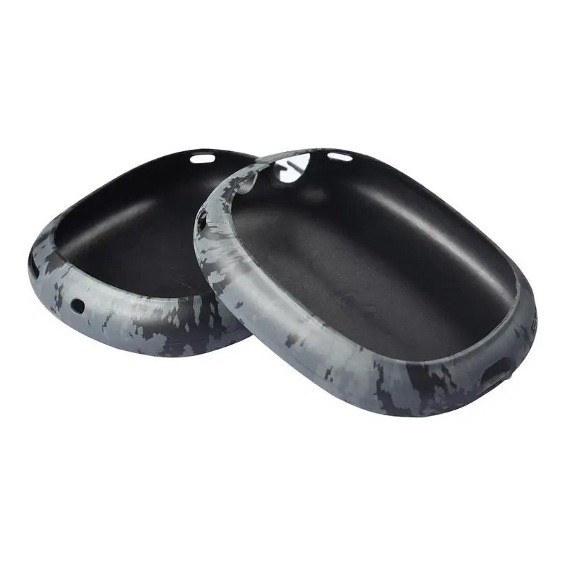 

For AirPodss Max Headphones Earpads Cushions Headband Protectors Cover Case Printed Skin Cover Soft Silicone Ear Pads Cup