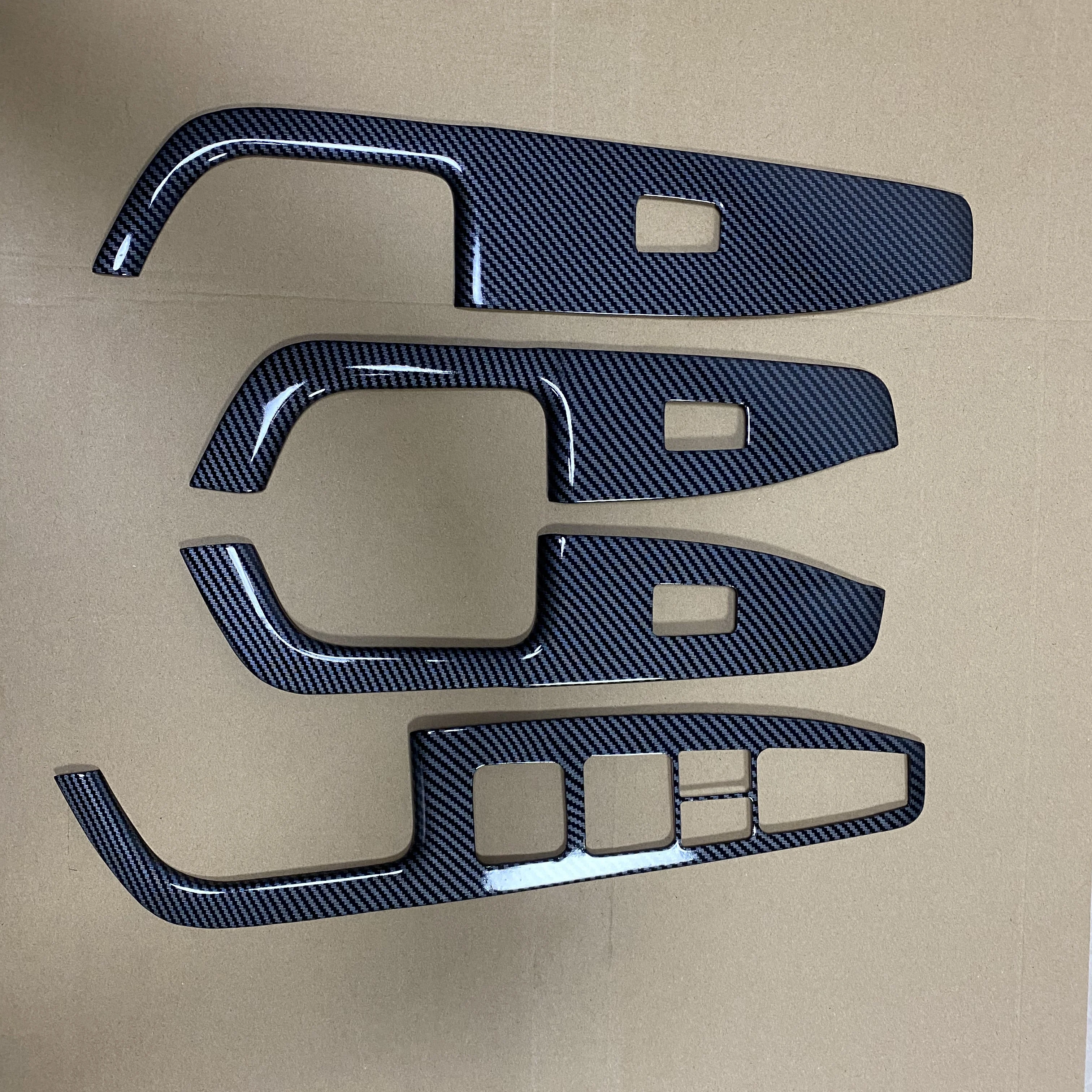 Внутренний дверной подлокотник кнопка переключения подъема окна декоративная