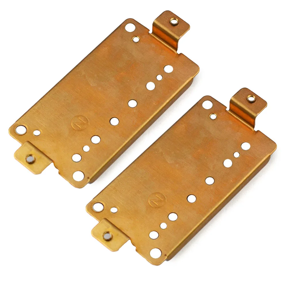 

Brand New Guitar Base Plate Guitar Base Plate For Electric Guitar Pickup Base Plate 2PCS 50mm Neck 52mm Bridge