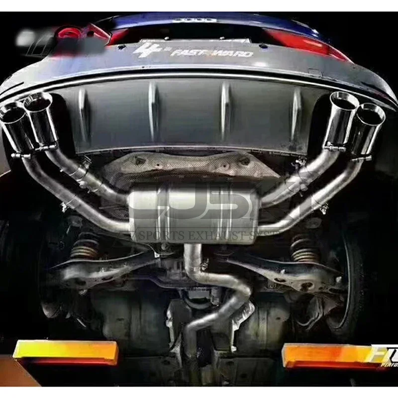 Клапан заднего хода Valvetronic Catback escape для Audi S3 2 0 T 2015-2023 цилиндрический клапан