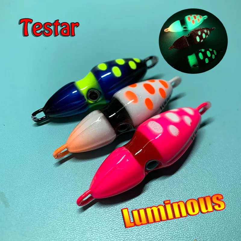 Рыболовная приманка Testar тыква Tenya 40 г 60 80 100 искусственная металлическая Мормышка