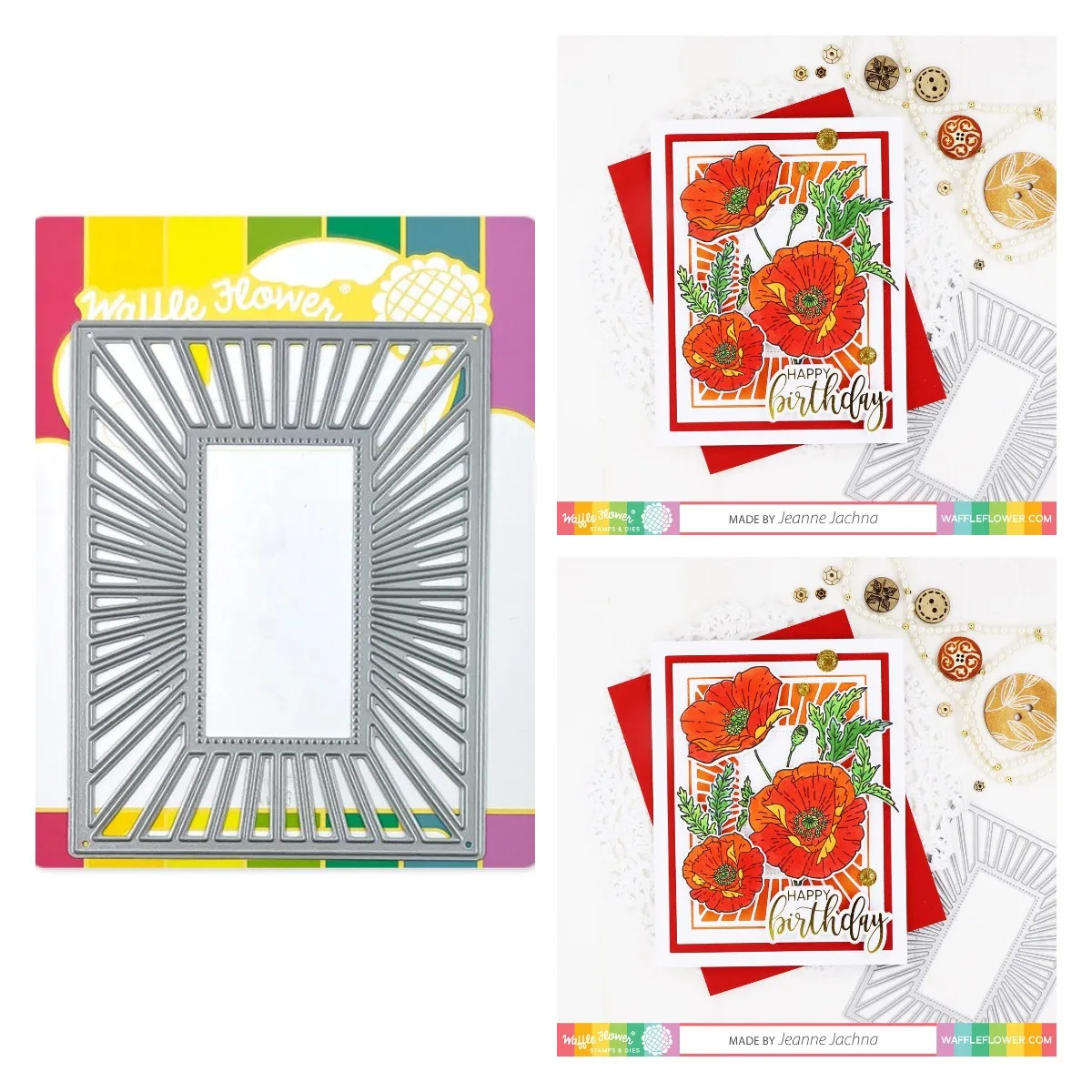 

Metal Cutting Dies Radiating Rectangle Frame For Scrapbooking Paper Craft Handmade Card Album Punch Art Cutter 2022 New