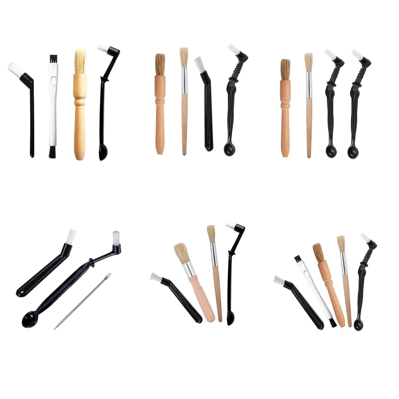 

Espresso Cleaning Brush Nylon Espresso Brush for Coffee Machine Easy Use Clean