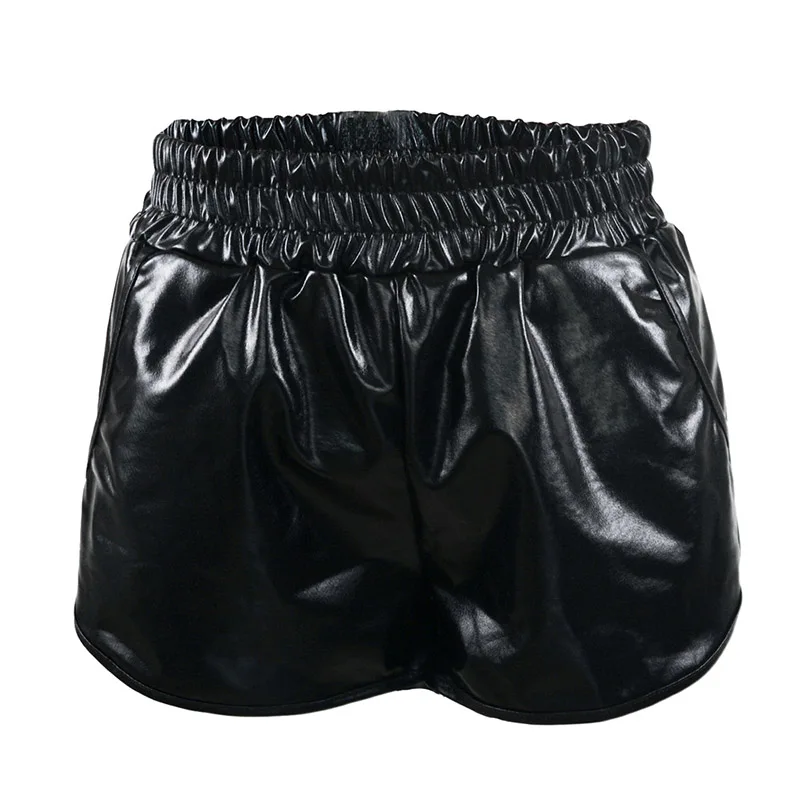 Блестящие женские брюки с высокой талией спортивные штаны для йоги блестящий