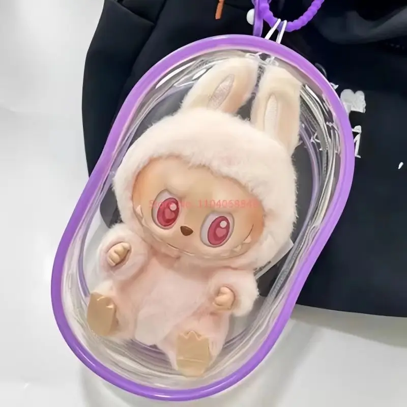 Новинка прозрачный защитный чехол Labubu 2 с изображением монстров виниловое