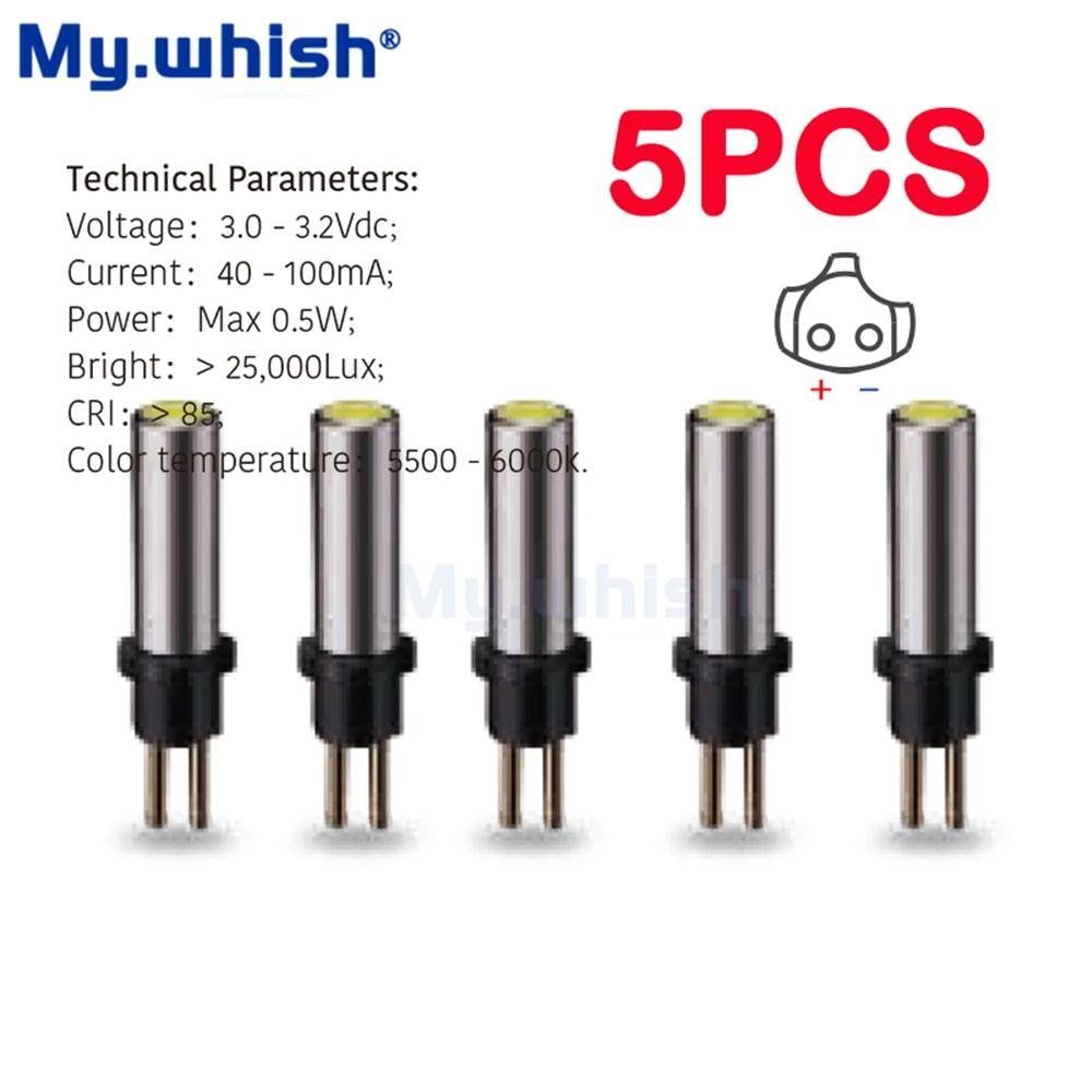 My Whish Dental LED Bulb Lamp High Speed Turbine Handpiece for NSK KaVo Sirona Couplings/Dental Handpiece Spare Parts LED Light