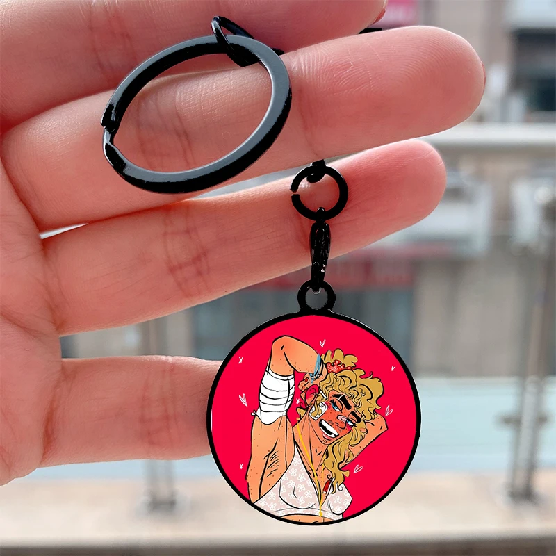 

Fashion Shyness herry Billy Cool Key Tag Motorcycles Cars Backpack Chaveiro Keychain For Friends Key Ring Gifts Accessories