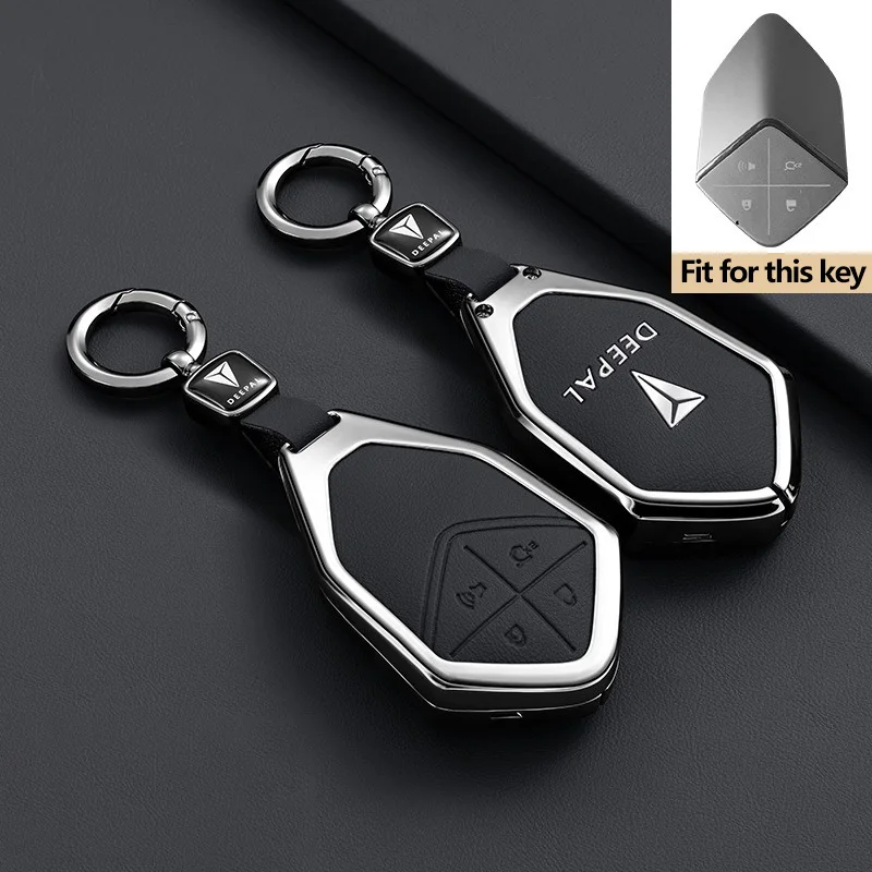 

Чехол Для Ключей Changan DEEPAL G318 S09 S05 L07 SL03, Держатель-кольцо Из Цинкового Сплава Для Автомобильных Ключей