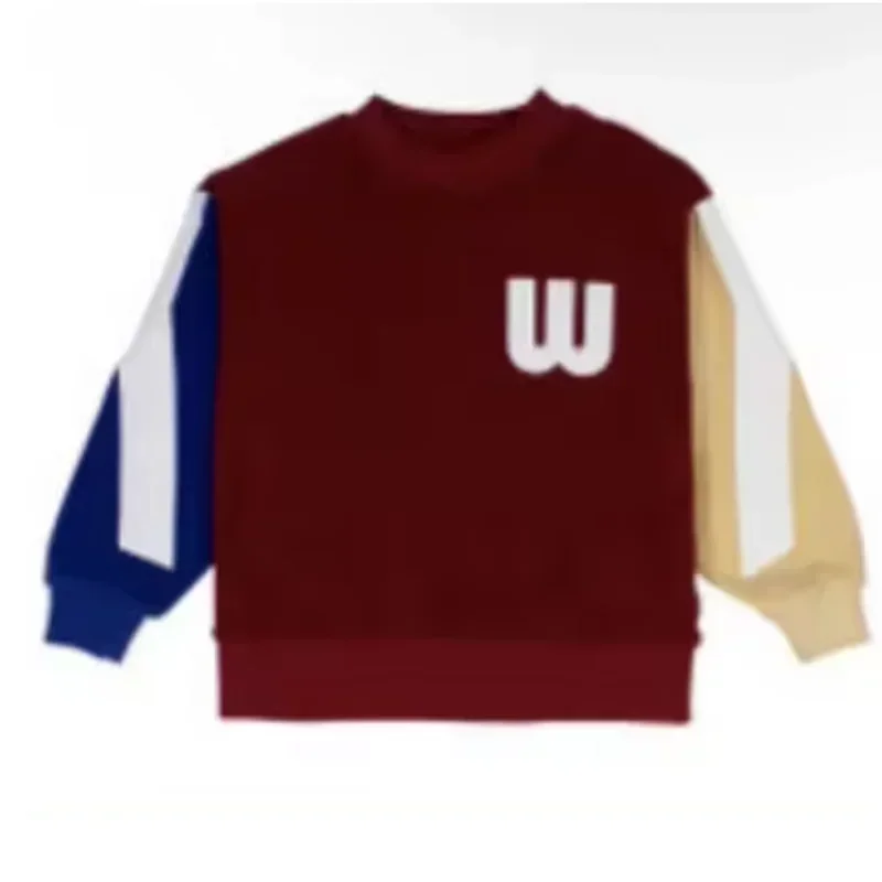 Детская Хлопковая кофта WYN для мальчиков и девочек свитшот осени предпродажа