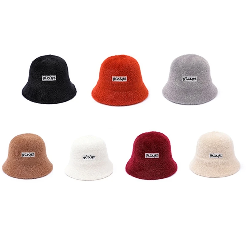 

Однотонная зимняя женская имитация шерсти норки, 2 шт.