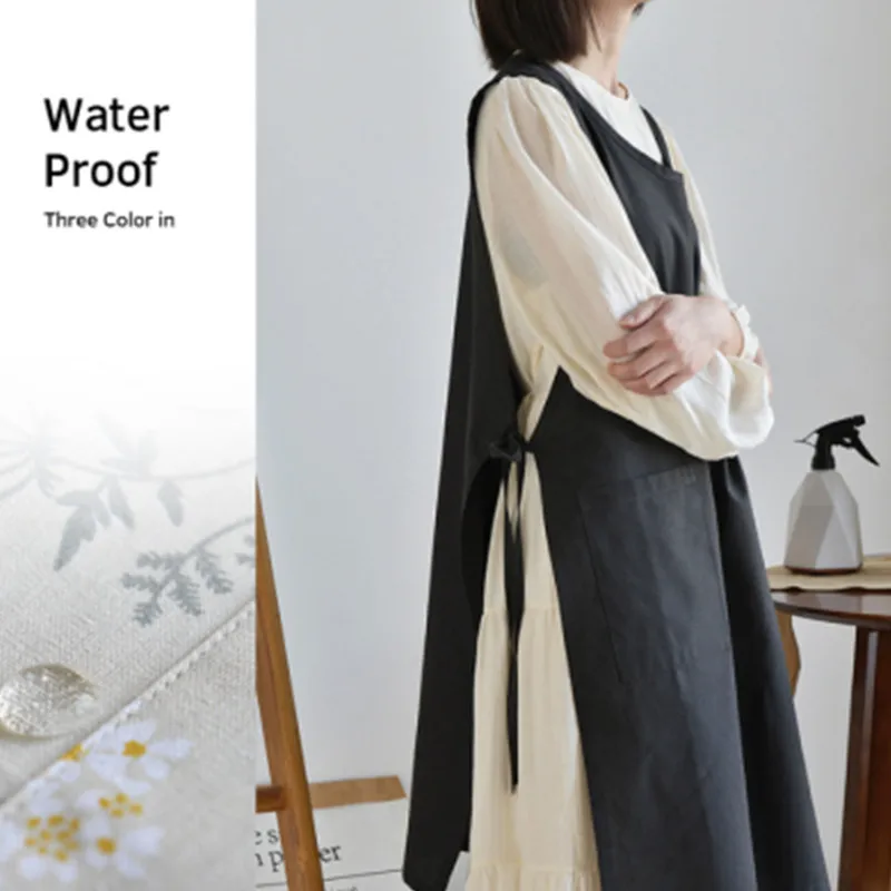 

Woman Kitchen Apron Gown Hairdresser Kitchen Accessories Restaurant Hero Apron Chef Apron Kitchen Florist Overalls Cook Apron